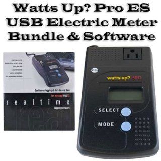 Electronic Educational Devices Watts Up? Pro ES USB Electric Meter Bundle With Software