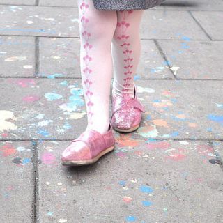 children's balloon tights by hose.