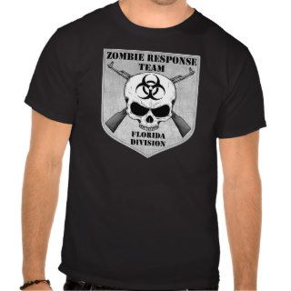 Zombie Response Team Florida Division T shirts