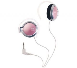 JVC HAF130P Gumy Ear Bud Headphone, Peach Pink —
