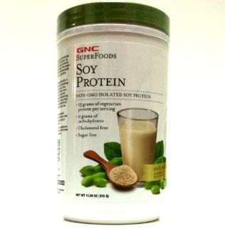 GNC Soy Protein   Unflavored 11.9 Oz(s) Health & Personal Care