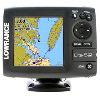 Lowrance Elite 5m HD Chartplotter With Gold Maps 756393