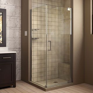 Dreamline Elegance 34 X 34 Frameless Pivot Shower Enclosure