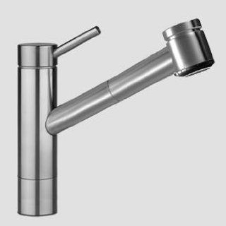 KWC 10.271.333.700   Suprimo Pillar Pull out Spray Spray Kit   Solid Stainless Steel Finish   Touch On Kitchen Sink Faucets  
