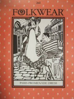 Folkwear 261 Paris Promenade Dress 1918 1920 Sewing Costume Pattern
