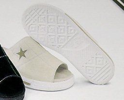 Converse One Star Suede Core Sandals  Black orWhite —