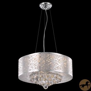 Christopher Knight Home Chrome 7 light Crystal Drop Chandelier
