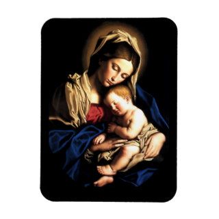 Madonna and Child Magnet