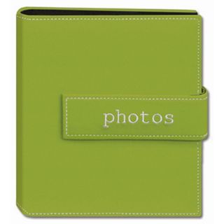 Pioneer Photo Green 4x6 Hook and loop Strap Photo Albums (pack Of Two)