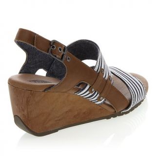 Dr. Sholl's "Hali" Slingback Buckle Wedge