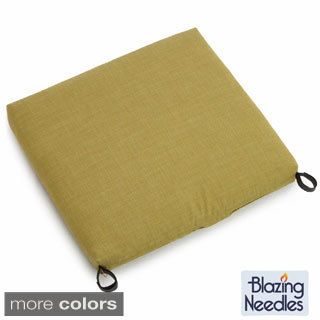 Blazing Needles Solid All weather Outdoor Rocker Chair Cushion