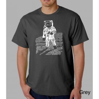 Los Angeles Pop Art Mens Astronaut T shirt