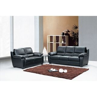 Italia Designs Sturgis Leather 2 piece Sofa Set