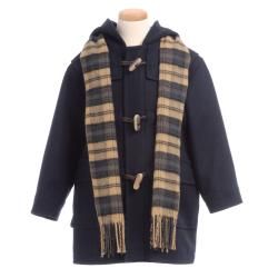 Nordic Country Nordic Country Boys Navy Wool blend Coat And Scarf Blue Size XS (4 6)