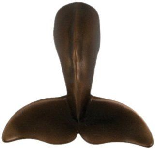 Michael Healy Designs MH1054 Humpback Whale Tail Door Knocker, Oiled Bronze    