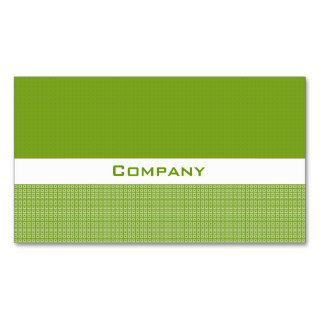 Casual Green Business Cards