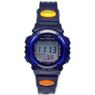 Sinceda Unisex Children Multi Function Luminous LCD Digital Sport Watch Watches