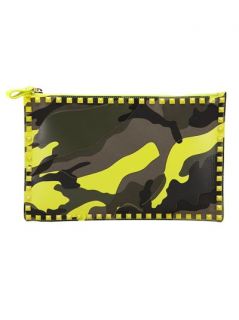 Valentino Garavani 'rockstud' Camouflage Clutch