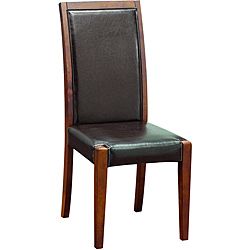 Alexandra Cocoa Finish Dining Chairs (set Of 2)
