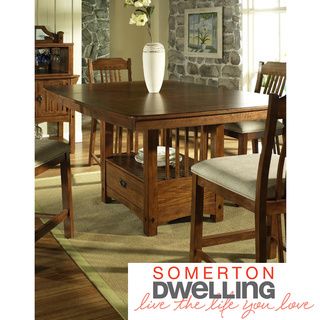 Somerton Dwelling Craftsman Counter Height Table