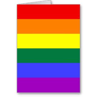 Rainbow Pride Flag Card