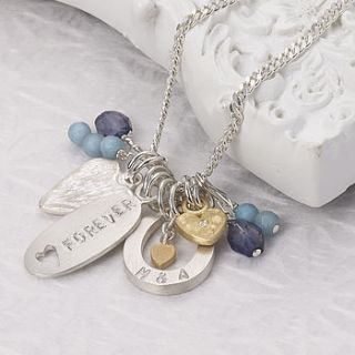 forever love necklace by chambers & beau
