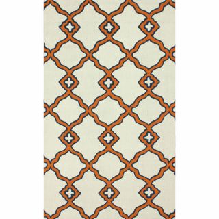 Nuloom Handmade Moroccan Trellis Contemporary Wool Rug (76 X 96)