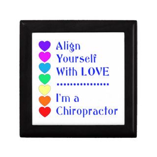 Align Yourself With Love   I'm a Chiropractor Gift Boxes