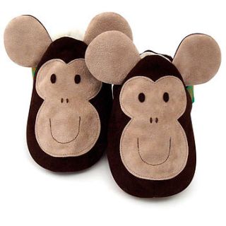 monkey soft baby shoes by funky feet fashions