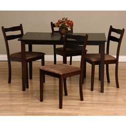 Warehouse Of Tiffany Contemporary Warehouse Of Tiffany Callan 5 piece Dining Furniture Set Brown Size 5 Piece Sets