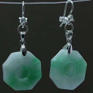 jade earrings by m by margaret quon