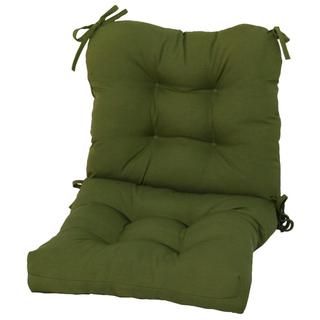 Outdoor Summerside Green Seat/ Back Combo Cushion