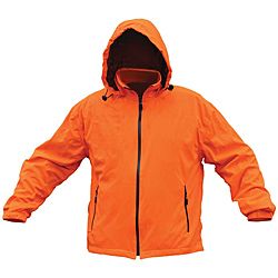 Storm Kloth Mens Blaze Orange Rain Jacket