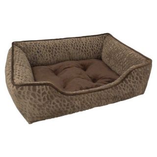 Canine Creations Lounger Pet Bed   Tan (33x25)