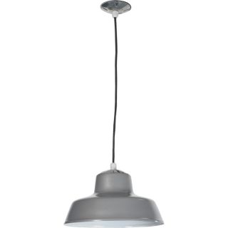 Canarm Suspended Ceiling Barn Light — 14 3/8in. Dia., 120 Volt, Model# BL14CL  Hanging   Fixture Lights