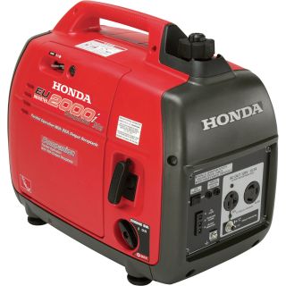 Honda EU2000i Companion Generator — 2000 Surge Watts, 1600 Rated Watts, CARB-Compliant, Model# EU2000IT1A3  Inverter Generators