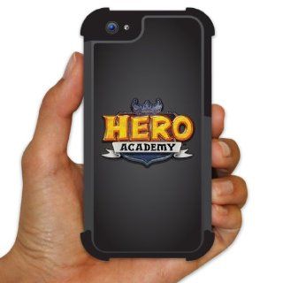 iPhone 5 BruteBoxTM Case   Robot Entertainment   Hero Academy   2 Part Rubber and Plastic Protective Case Cell Phones & Accessories