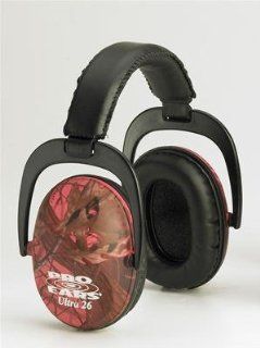 Pro Ears Ultra Passive 26 NRR Headset, Pink RealTree PE 26 U PC Pink Camo  Hunting Earmuffs  Sports & Outdoors