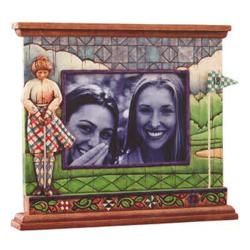 Jim Shore Woman Golfer Picture Frame