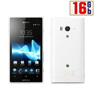 Sony Xperia Acro S LT26W Unlocked Water Resistant Phone 12MP, 3G, Wifi, Quadband International Version/Warranty White Cell Phones & Accessories