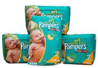 Pampers Baby Dry Size 2 / 272 Count (8 Packs of 34) Health & Personal Care