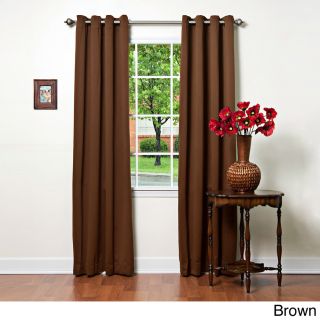 Grommet Top Thermal Insulated 95 Inch Blackout Curtain Panel Pair