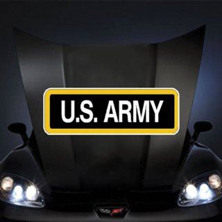 US Army Logo Go Army Bottom  20" Huge Decal Sticker Automotive