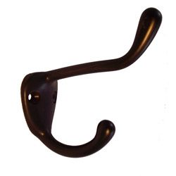Gliderite Oil Rubbed Bronze Double Robe And Coat Hooks (case Of 25)