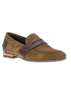 Lanvin Chamois Penny Loafer   Mantovani