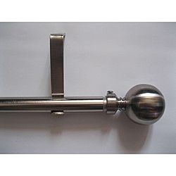 Modern 28 To 48 inch Extendable Metal Curtain Rod Set