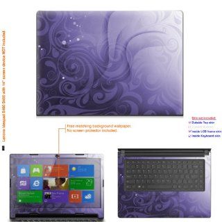 Decalrus   Decal Skin Sticker for Lenovo Ideapad S400 with 14" screen (NOTES MUST view IDENTIFY image for correct model) case cover ideapdS400 287 Computers & Accessories