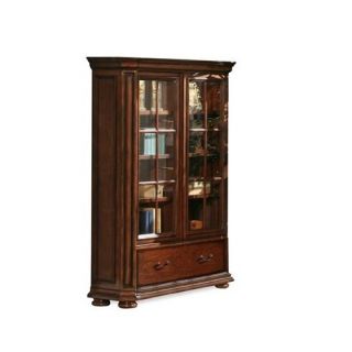 Cantata Wide Bookcase in Burnished Cherry