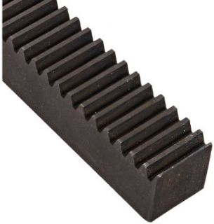 Martin TR12X2 Gear Rack, 20 Pressure Angle, 2 feet Long, High Alloy Steel, Inch, 12 Pitch, 0.75" Wide, 0.75" Thick, 0.667" Pitch Line Backing Rack And Pinion Gears