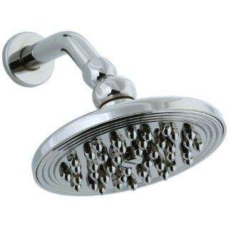 Cifial 289.870.721 Thunderstorm Showerhead with Arm and Flange, Polished Nickel   Fixed Showerheads  